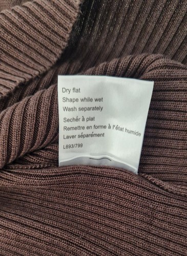 MADELEINE 36 38 S M SHIRT JÄCKCHEN BROWN SCHOKO 100% SEIDE TOPZUSTAND - Bild 9 von 12