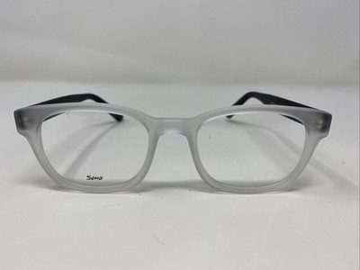 VE Soho SOHO 1035 Matte Crystal/Black 47-19-140 Full Rim Eyeglasses Frame H791