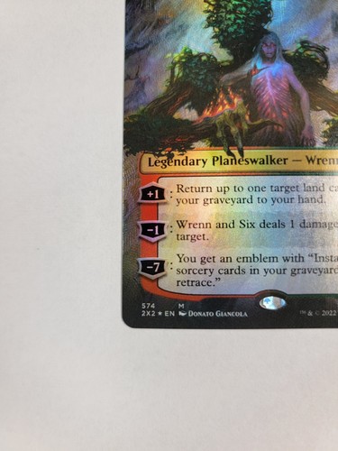 Wrenn and Six (Textured Foil) Double Masters 2022 Foil MTG Magic The Gathering - Picture 2 of 10