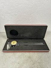 Starrett No 120 Slide Caliper 6" Mechanical Dial .001 Tool Machinist Precision