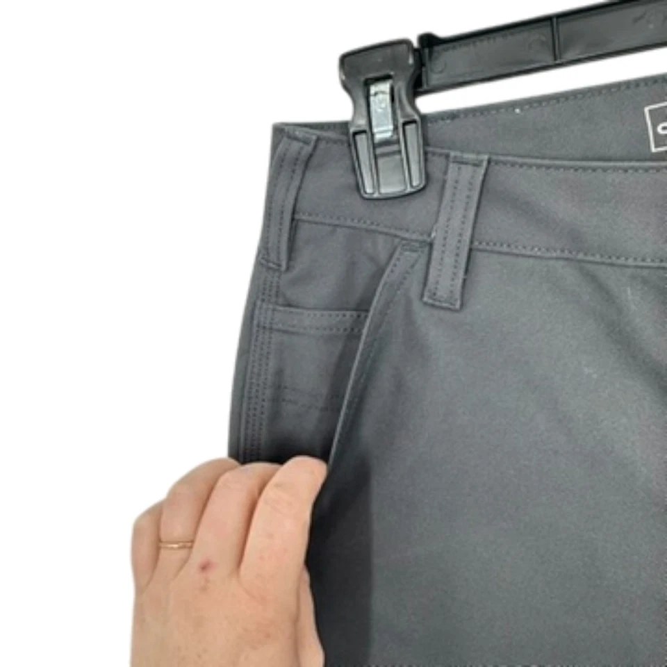 Carhartt Womens Size 6 Loose Fit Rugged Professional Canvas Work Shorts Gray NWT - Image 3 of 4