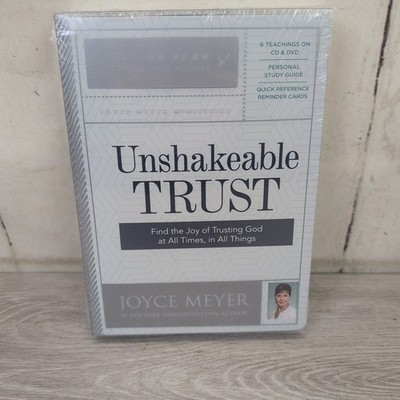 Unshakeable Trust: Find the Joy by Joyce Meyer DVD CD s Brand New Sealed 