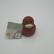 Brown Rubber Duck Bath Toy Sunny Days Approx 3 Tall