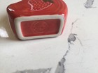 fiesta strawberry on scarlett mini disk pitcher-Extremely hard to find — photo 3