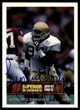 1994 Superior Rookies Autographs Bryant Young Rookie Auto San Francisco 49ers