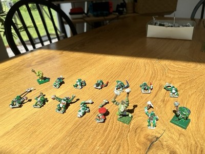 Vintage OOP Metall Warhammer Fantasy Savage Ork Konvolut X15
