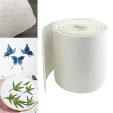 30Yards Lightweight Tear Away Machine Embroidery Stabilizer for Hand Sewing