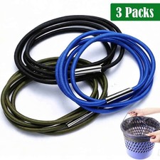 3Pcs Trash Can Bands Garbage Bag Elastic Bands Durable Rubber Band Fit 13-30G