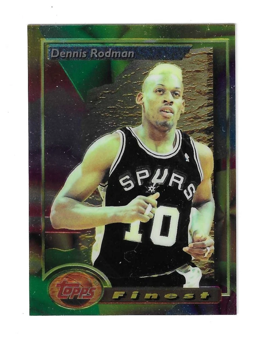 Topps Dennis Rodman San Antonio Spurs Basketball Sports Trading