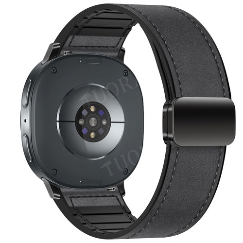 Silicone+Leather Sport Band Strap For Samsung Galaxy Watch 8 40mm 44mm/8 Classic - Picture 66 of 104
