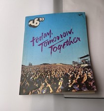 1983 US FESTIVAL PROGRAM DAVID BOWIE / U2 / STEVIE NICKS / OZZIE / VAN HALEN