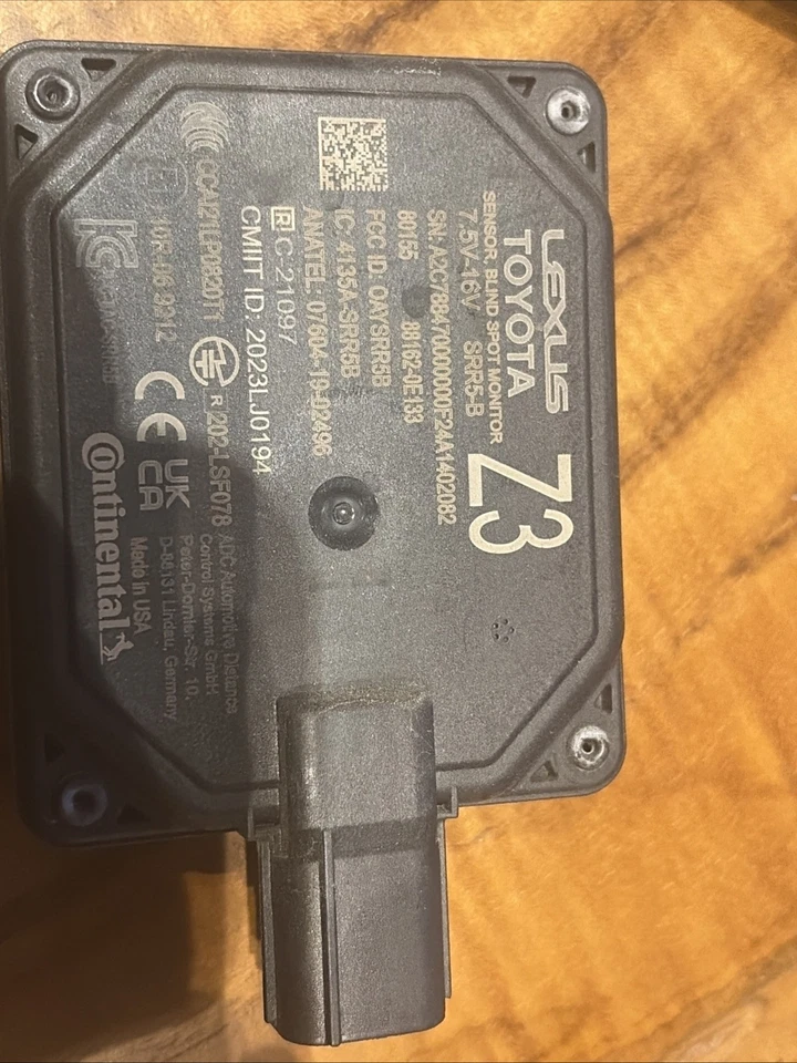 2025 2026 Toyota Camry Rear Blind Spot Monitor Radar Object Sensor 88162-0E133 - Image 3 of 4