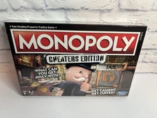 Monopoly Cheater's Edition Board Game (Hasbro, 2017) Handcuffs FACTORY SEALED