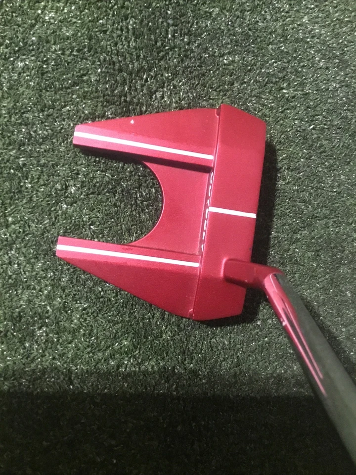 Odyssey Left Handed O-Works Red 7S Putter 33.5” Inches (LH) *VGC* - Image 4 of 4