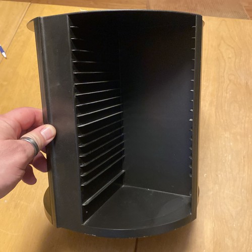 LASERLINE 80 CD Storage Holder Rotating Spinning Tower Carousel Rack CD80 Jewel