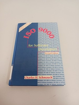 ISO 9000 For SOFTWARE DEVELOPERS 1995 HC Ex Lib Vintage Computer Book