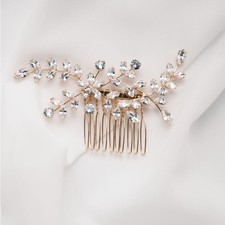 Crystal Floral Hair Comb Wedding Hair Accessory Bridal Headpiece SH0112