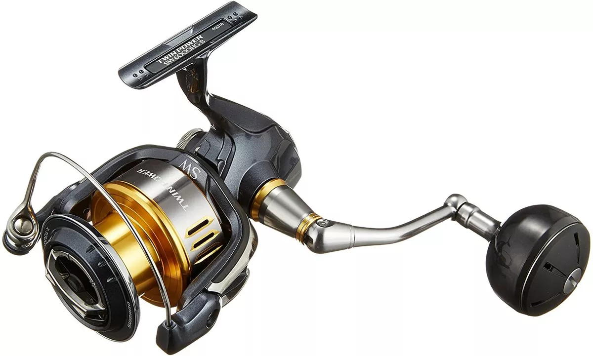 Shimano 15 Twin Power SW 6000HG Spinning Reel From Stylish anglers Japan