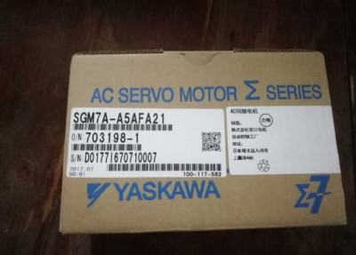 1PC YASKAWA AC SERVO MOTOR SGM7A-A5AFA21 A5AFA21 NEW In Box Expedited Shipping