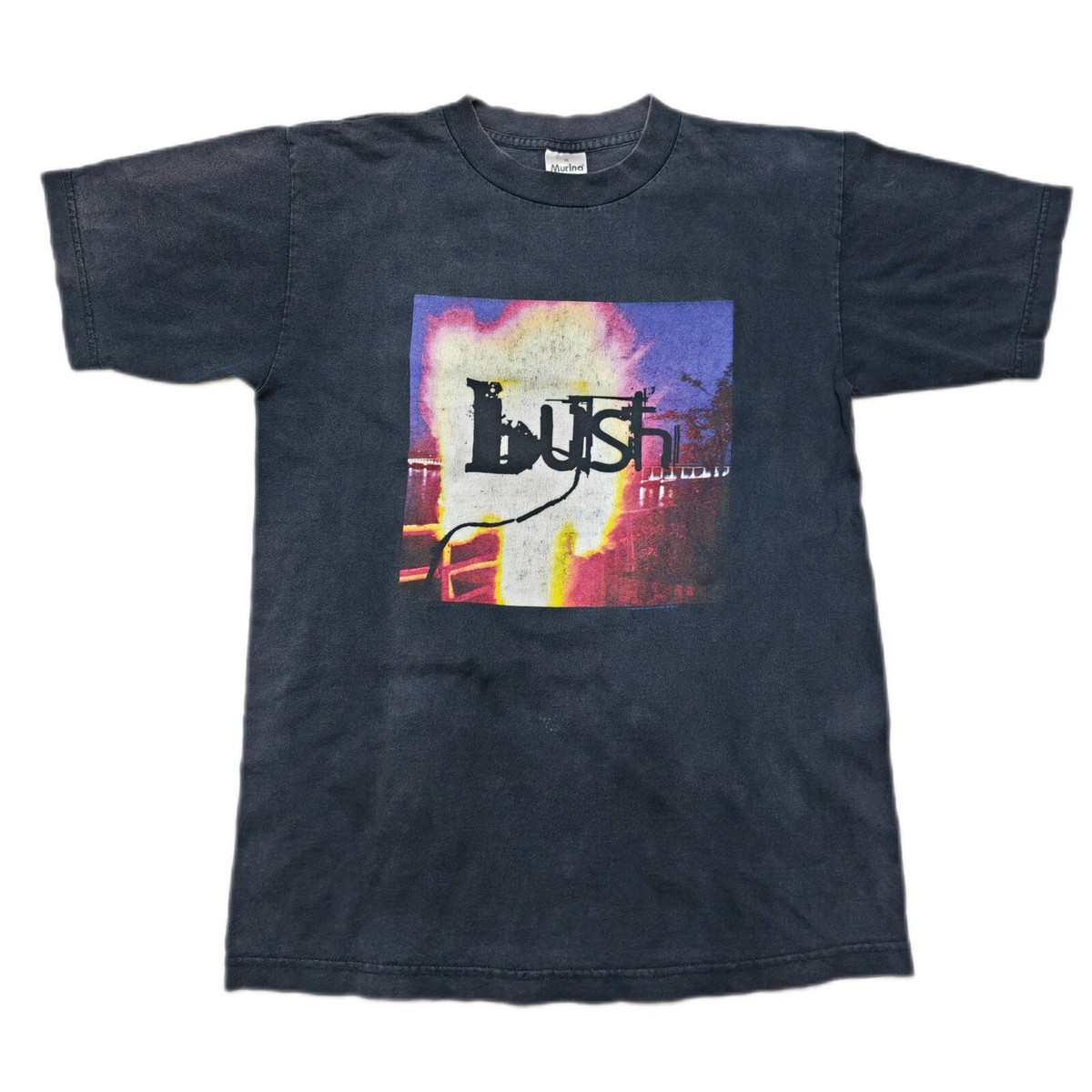 トップス bush RAZORBLADE SUITCASE TOUR LS Murina Vintage 1996 Bush Razorblade Suitcase Concert Shirt Murina