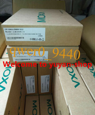 1pc NEW MOXA CP-104UL V2.2 PCI Card #V30N CH