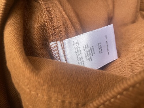 Cabi 3755 University Corduroy Skirt Toffee Brown Button Front Pockets Size 4 - Picture 3 of 4