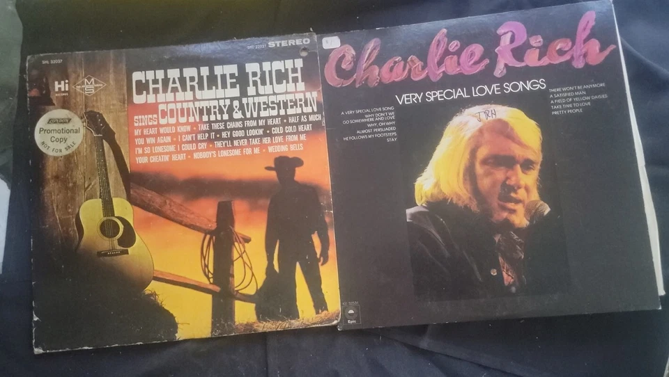 Charlie Rich 19 LPS LOT. Low Cost Starter collection-REAR BUNDLE ** Foto 4 de 4