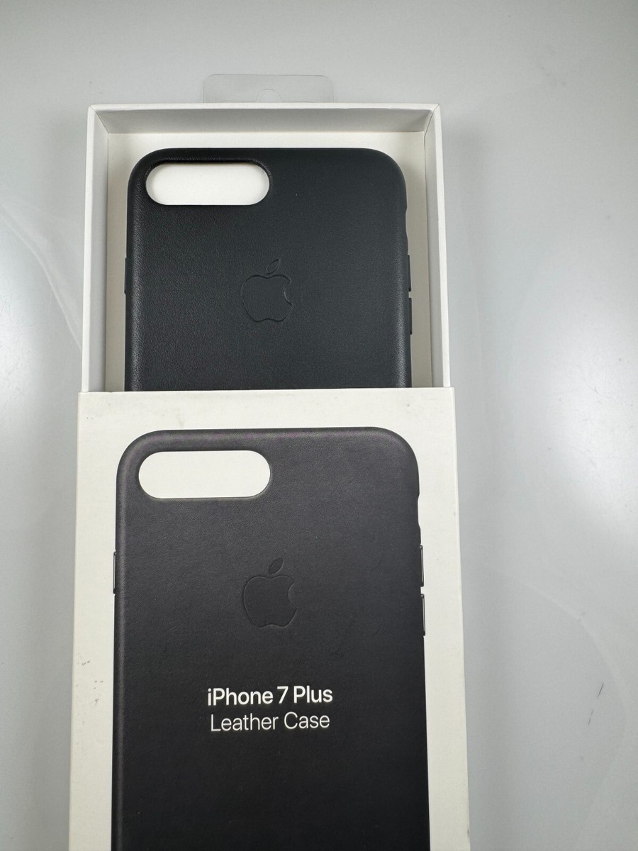 in open Box Original Genuine Apple Leather Case for iPhone 7 Plus