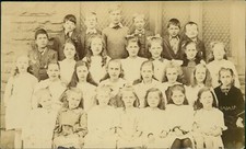 School Class Photo Nateby Pilling Area Real Photo 