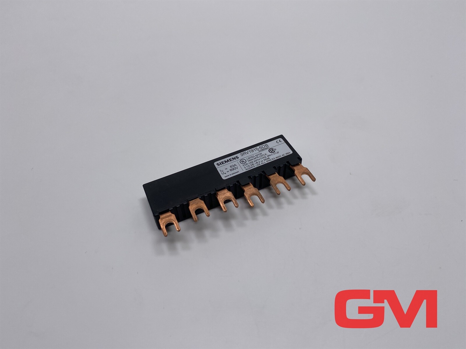 Siemens Connection Piece 3RV1915-5DB 3-Phase Busbar