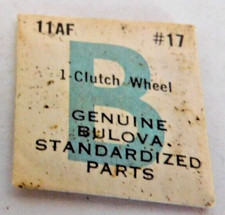 BULOVA 11 AF.  17 CLUTCH WHEEL. NEW OLD STOCK