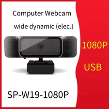 HD Camera SP-W19-1080P  USB Wide Dynamic Webcam for PC Desktop Laptop Computer