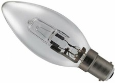 10 x 42W = 55W SBC B15 HALOGEN CANDLE LIGHT BULBS