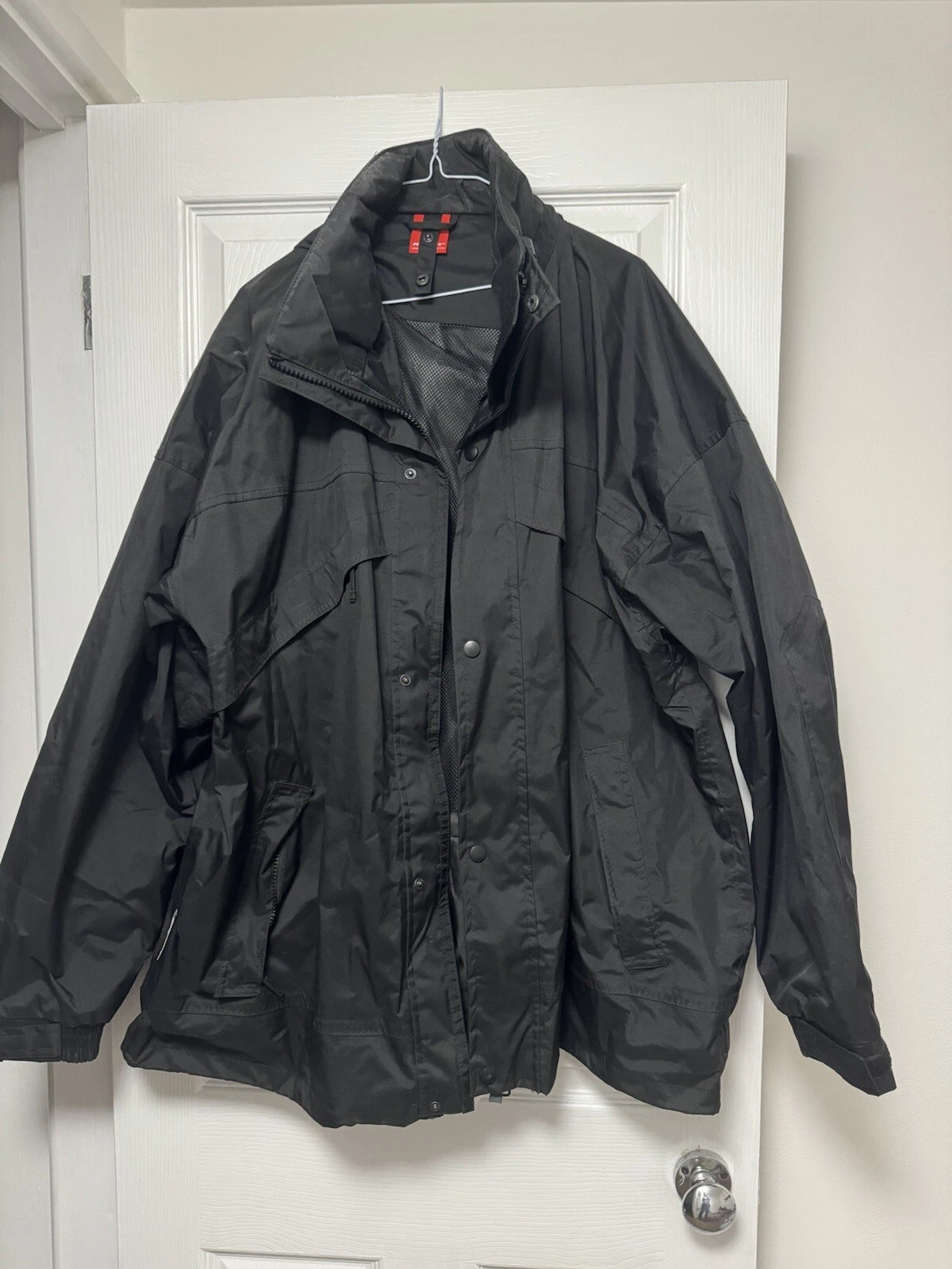 Result Unisex Men’s Women’s Rain Coat Hiking Jacket Size XL