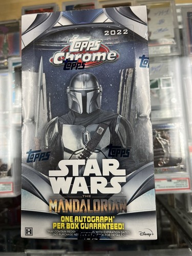 Star Wars Topps Chrome - The Mandalorian Hobby Box (Topps 2022) - SEALED 887521111923 | eBay