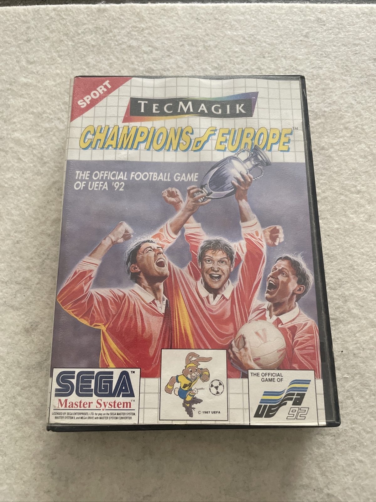 (Boite Vide) Champions of Europe Sega Master System
