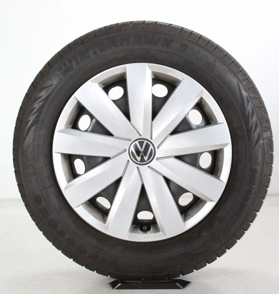 VW Passat 3G B8 Winterräder Felgen 16 Zoll Stahlfelgen Radkappen 3Q0601027A - Bild 2 von 4