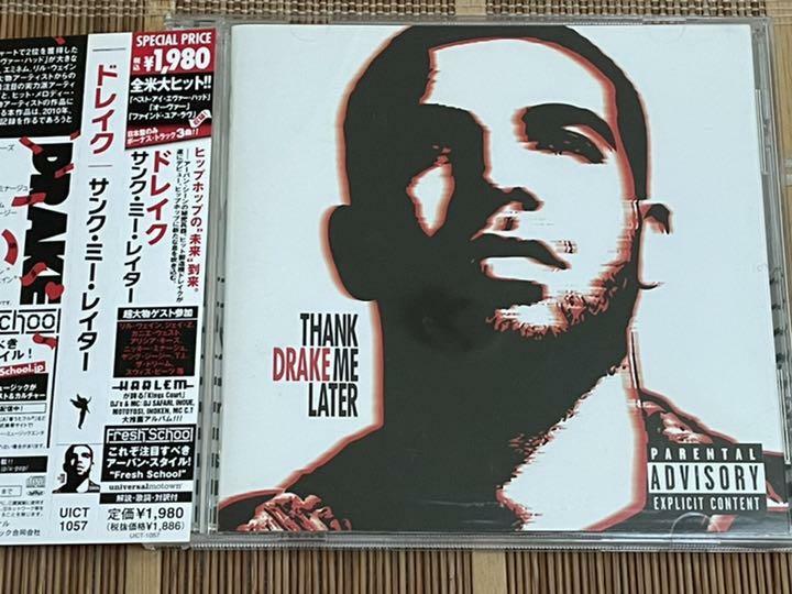 Drake / Thank Me Later CD Japanese Edition + Bonus Track +