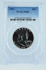 LIGHT CAMEO LOOK COIN 1963 PR66 PCGS GRADED FRANKLIN 50 CENTS PROOF CAM LIKE