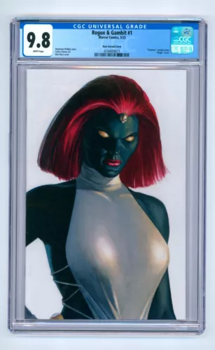 Rogue & Gambit #1 CGC 9.8 (2023) - Ross Variant Cover - Virgin Cover - Mystique