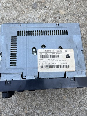 Chrysler Radio Cassette Player Part No.p04858556 for sale online 