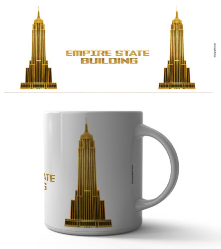 EMPIRE STATE BUILDING 11 OZ COFFEE MUG NEW YORK USA NY CITY STRUCTURE HISTORIC!! - Picture 1 of 1