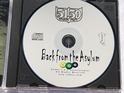 51.50 Illegally Insane – Back From The Asylum (CD, 2002) RARE 