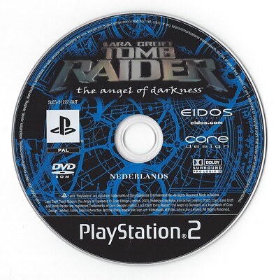 PS2 - Lara Croft / Tomb Raider: The Angel of Darkness DE CD mit Anl.