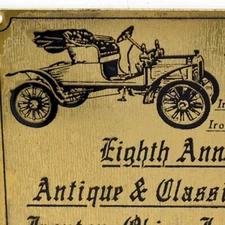 1970 Antique Classic Car Show Meet Iron City Club Ironton Chamber Commerce Ohio