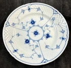 Bing and Grondahl Blue Traditional No Trim Salad Plate Number 27