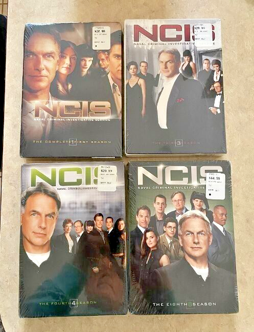NCIS The Complete TV Seasons 1, 3, 4 and 8 Box Sets Sealed - 12  