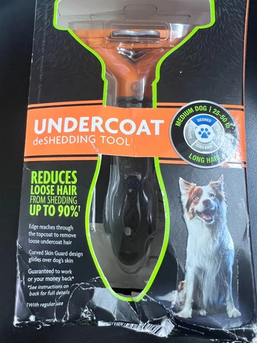 FURminator Undercoat DeShedding Tool Medium Dog Long Hair 9145/OB