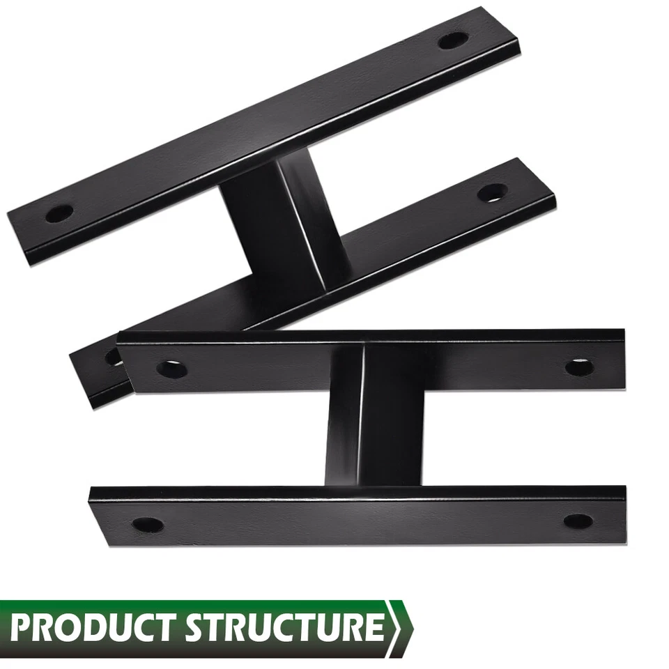 4WD Front Lift Shackles Kit Black Fit For 1999-2004 Ford F-250 F-350 Super Duty - Image 2 of 4