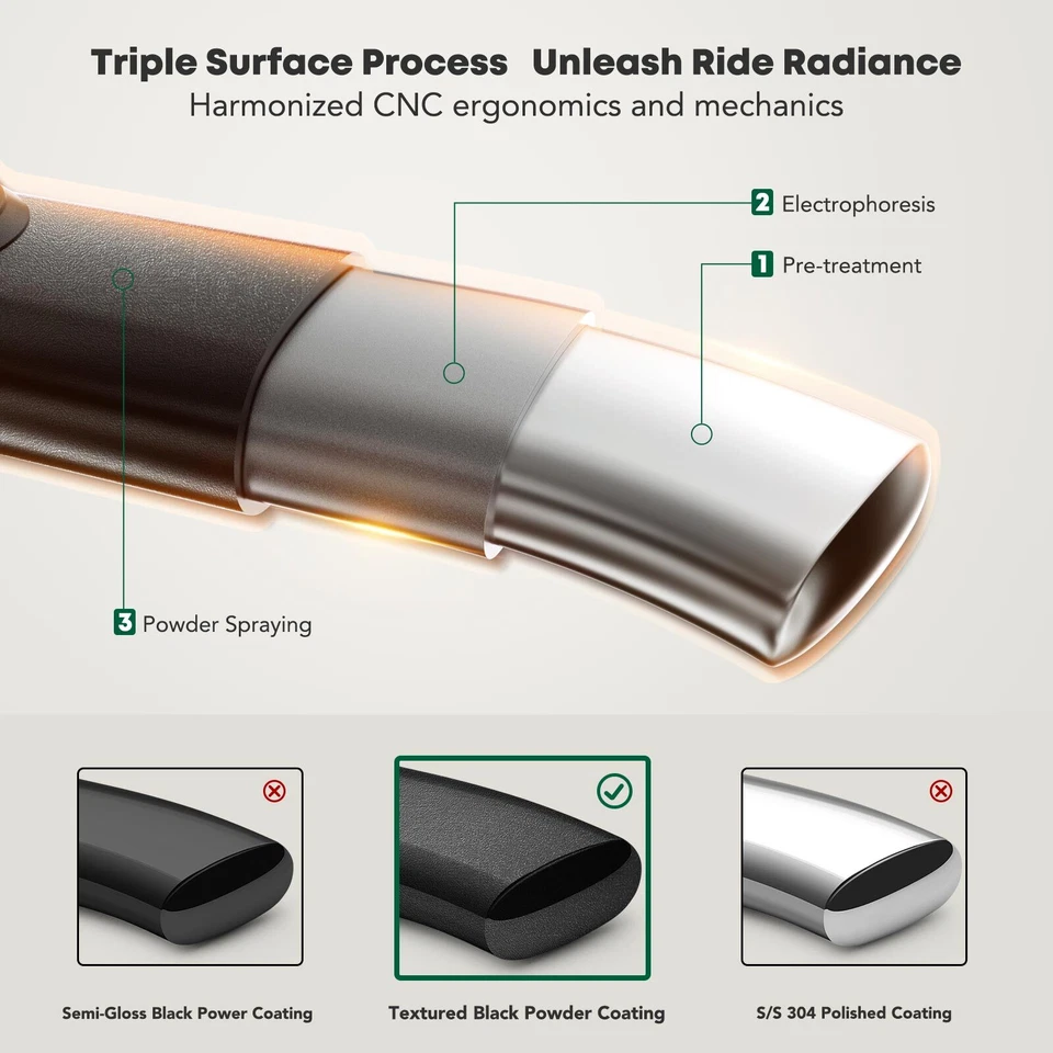 Barras laterales de acero negro texturizado de 4,25 pulgadas para Chevy Silverado GMC Sierra 1500 Foto 4 de 4